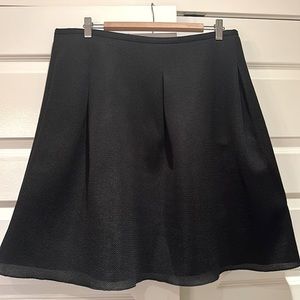 Black lined mesh skirt